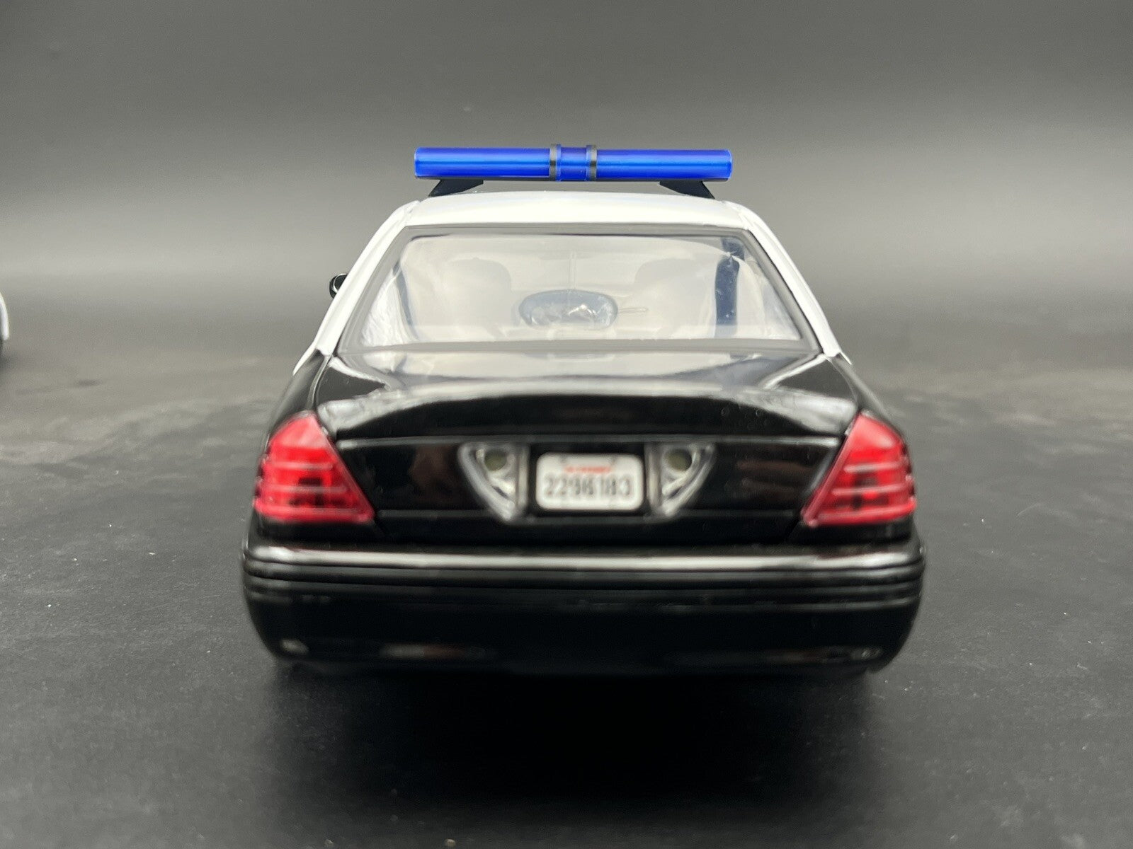 1/18 LED Ready Jetstrobe Jetstream Lightbar Blue Clear State Police Sheriff8