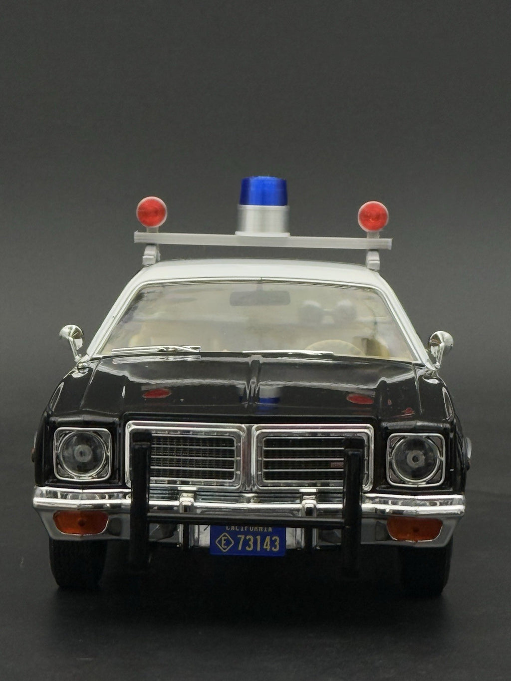 1/24 25 Scale Visibar CJ 184 284 Red Beacon Blue Lollipop Police Light 2456RBR9