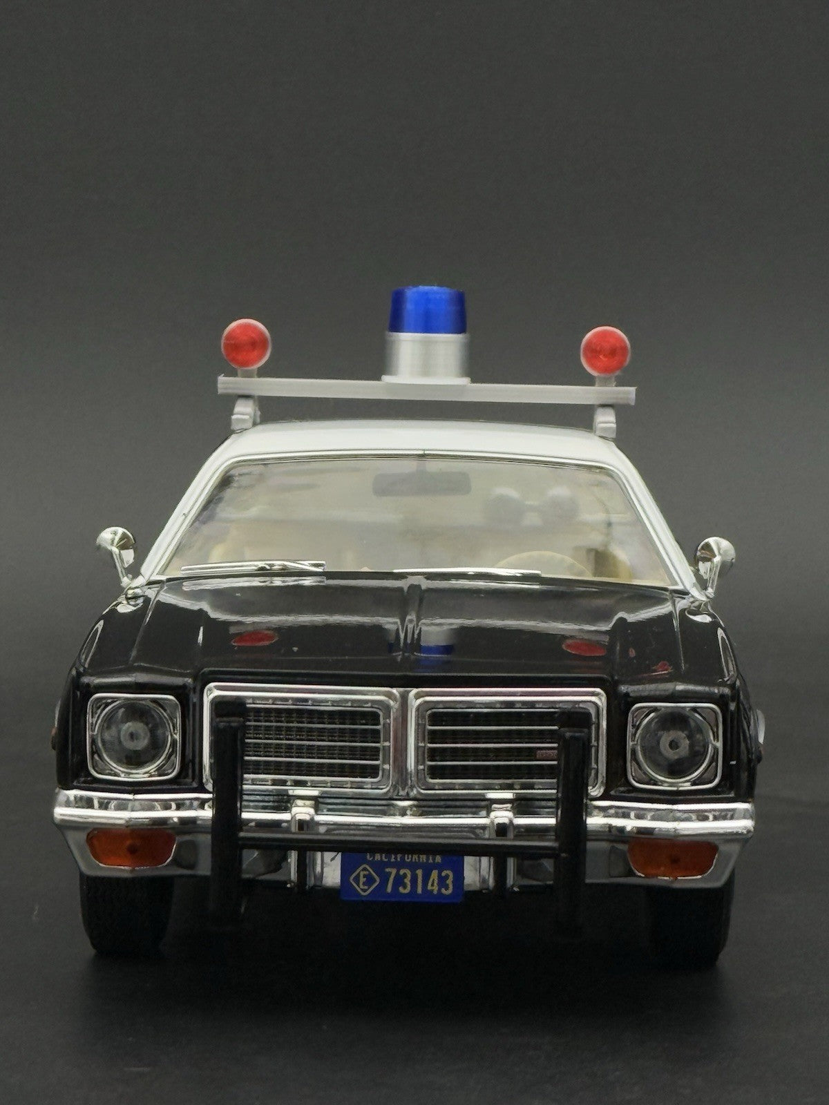 1/24 25 Scale Visibar CJ 184 284 Red Beacon Blue Lollipop Police Light 2456RBR9
