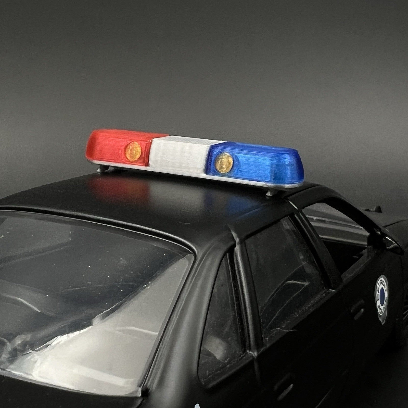 1/24 1/25 Blue Red Whelen 80H 90H 8000 Lightbar Police Sheriff Highway Patrol19