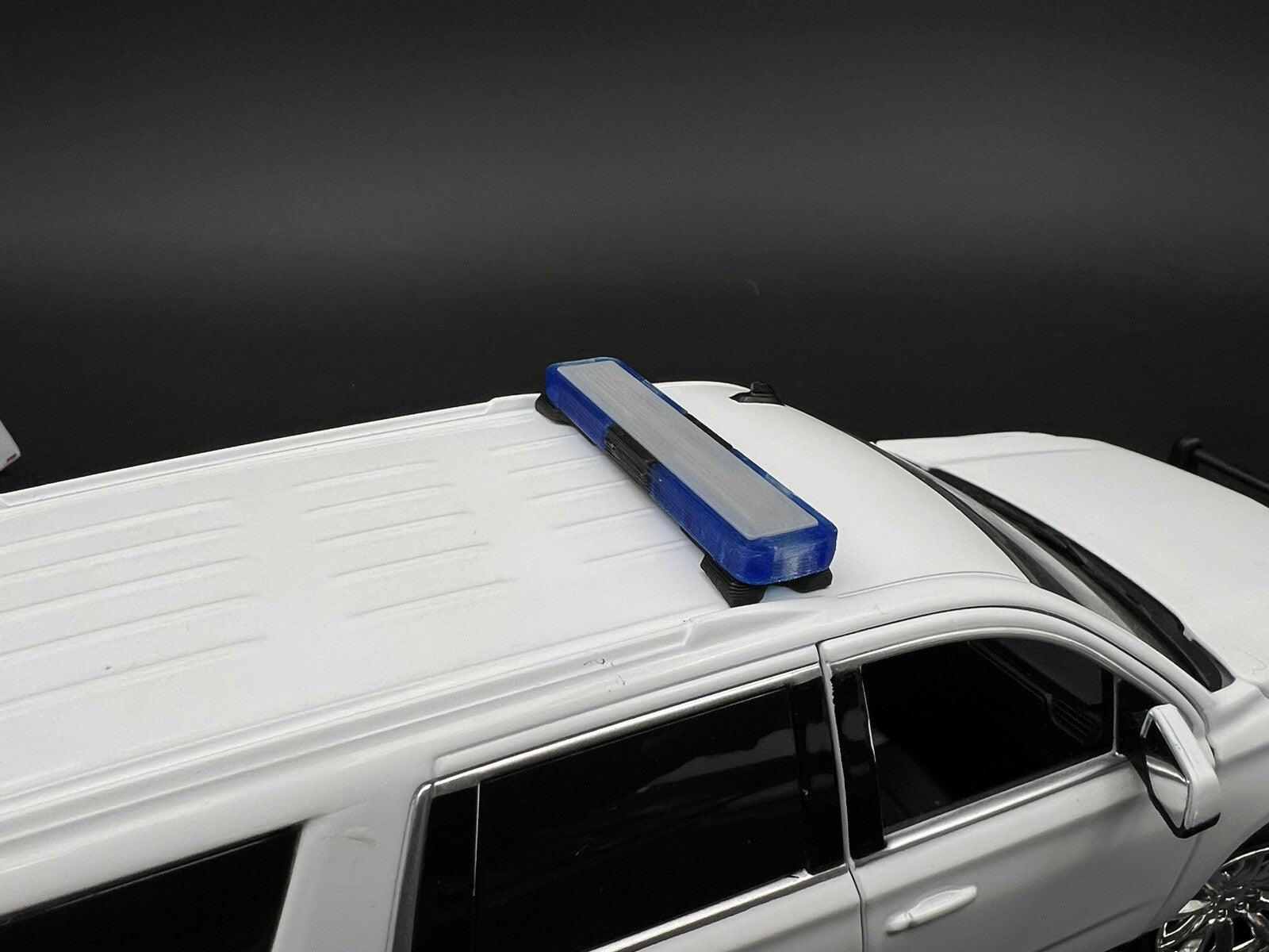 1/24 25 27 LED Ready Whelen Edge Lightbar Blue Highway Patrol State Police5