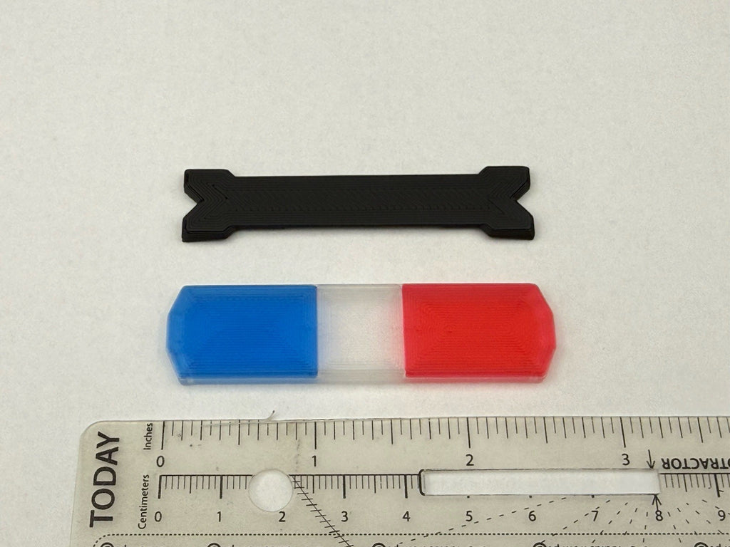 1/18 Scale Model PCB Compatible Code 3 2700 Lightbar Blue Red Police 1813PCBBCR1