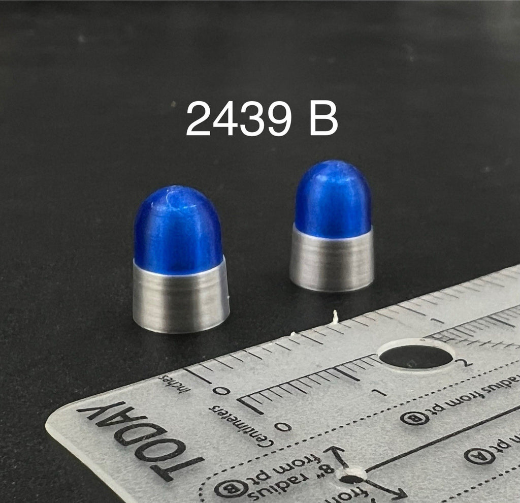 2 Pack 1/24 25 27 LED Ready Blue Beacon Ray Lightbar Police Fire Sheriff0
