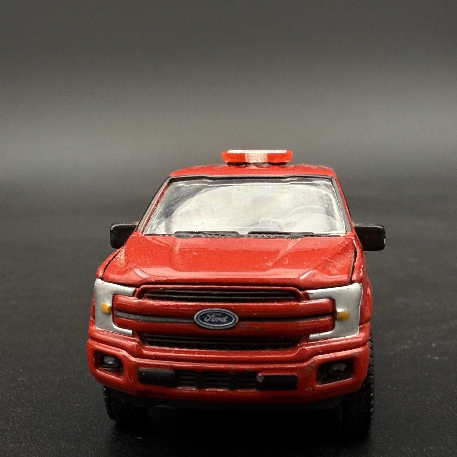 2 Pack 1/50 Mini Whelen Edge Red Clear Lightbar Gray Top Police Fire EMS 5012RCR9