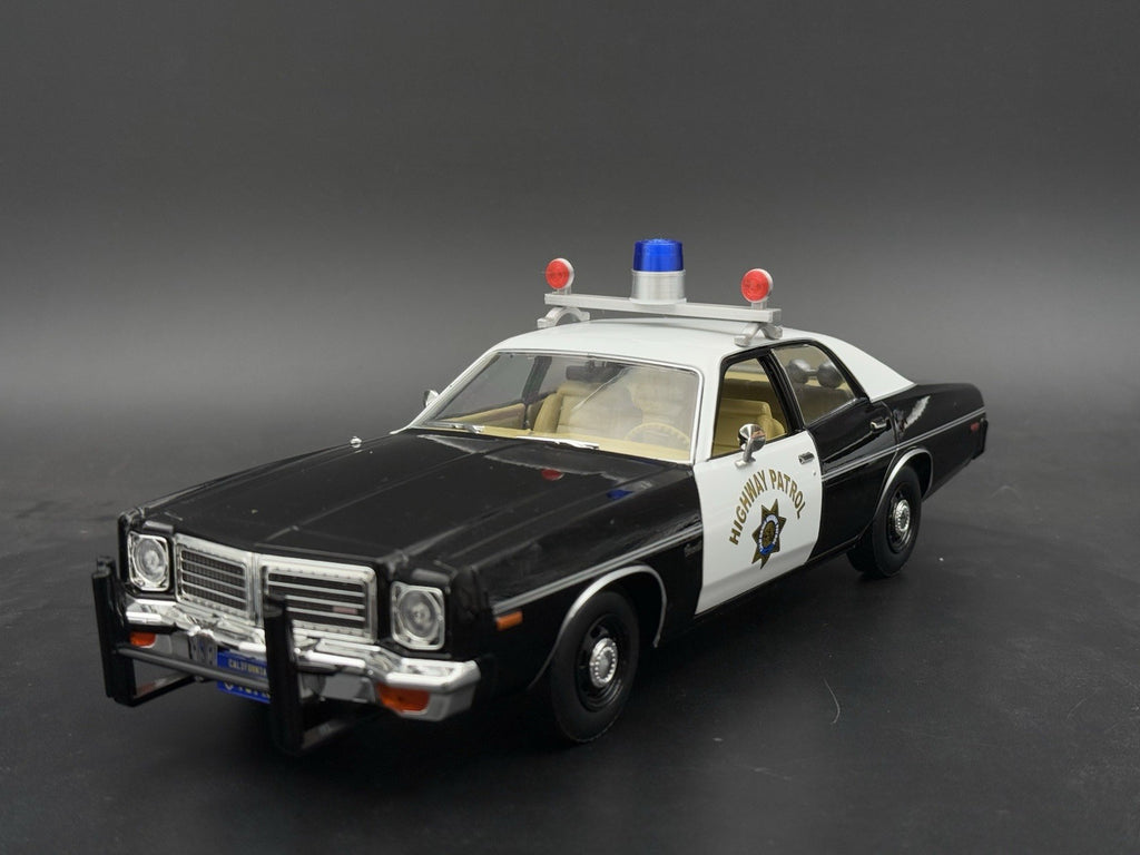 1/18 LED Ready Federal Visibar CJ 184 284 Red Beacon Blue Lollipop Police Light2
