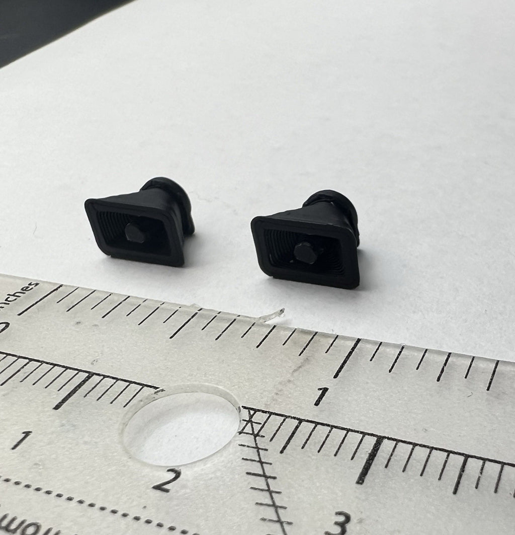 2 Pack 1/24 25 Siren Speaker TS100 CHP Push Bumper Style Police Federal Signal3