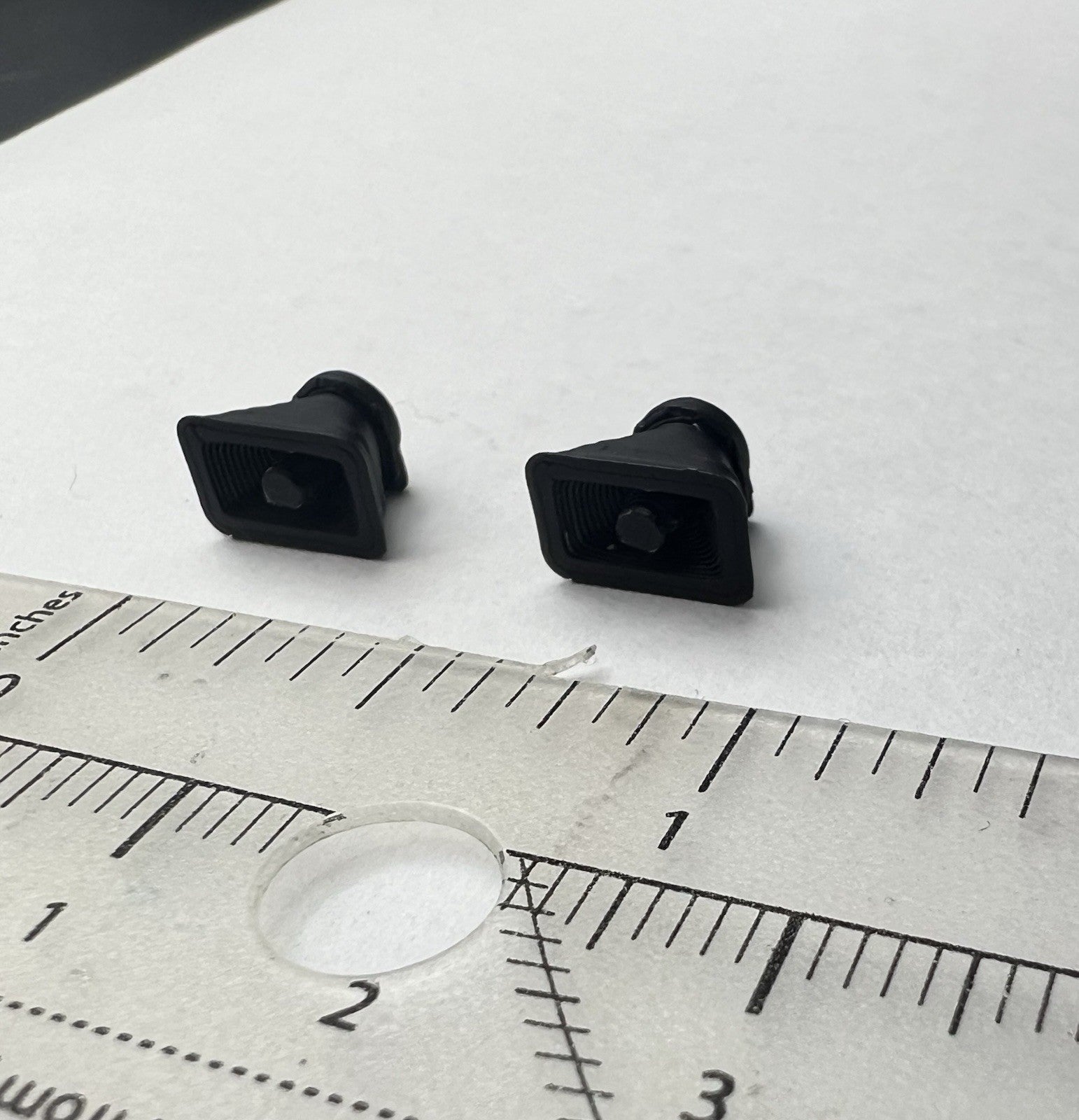 2 Pack 1/24 25 Siren Speaker TS100 CHP Push Bumper Style Police Federal Signal3