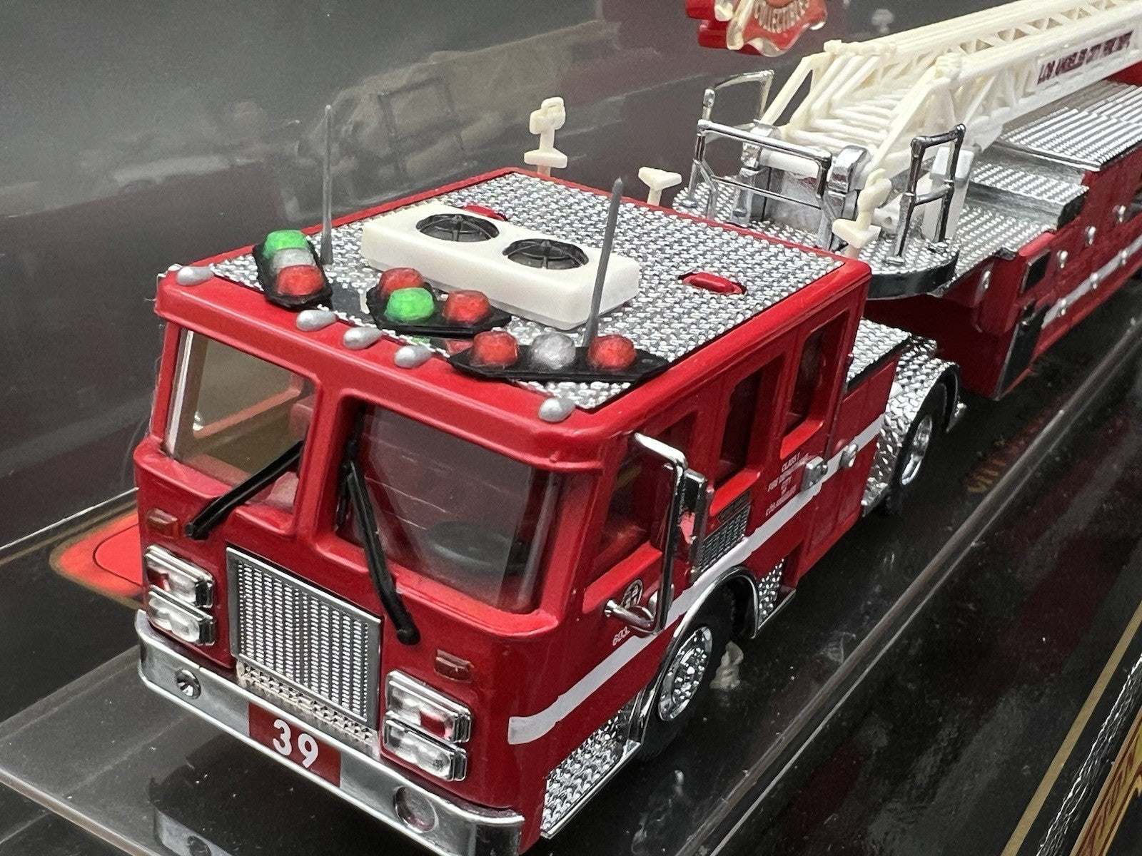 3 Pack 1/64 Chicago Fire CFD Green Red Split Vision SLR Lightbar Truck Code 37