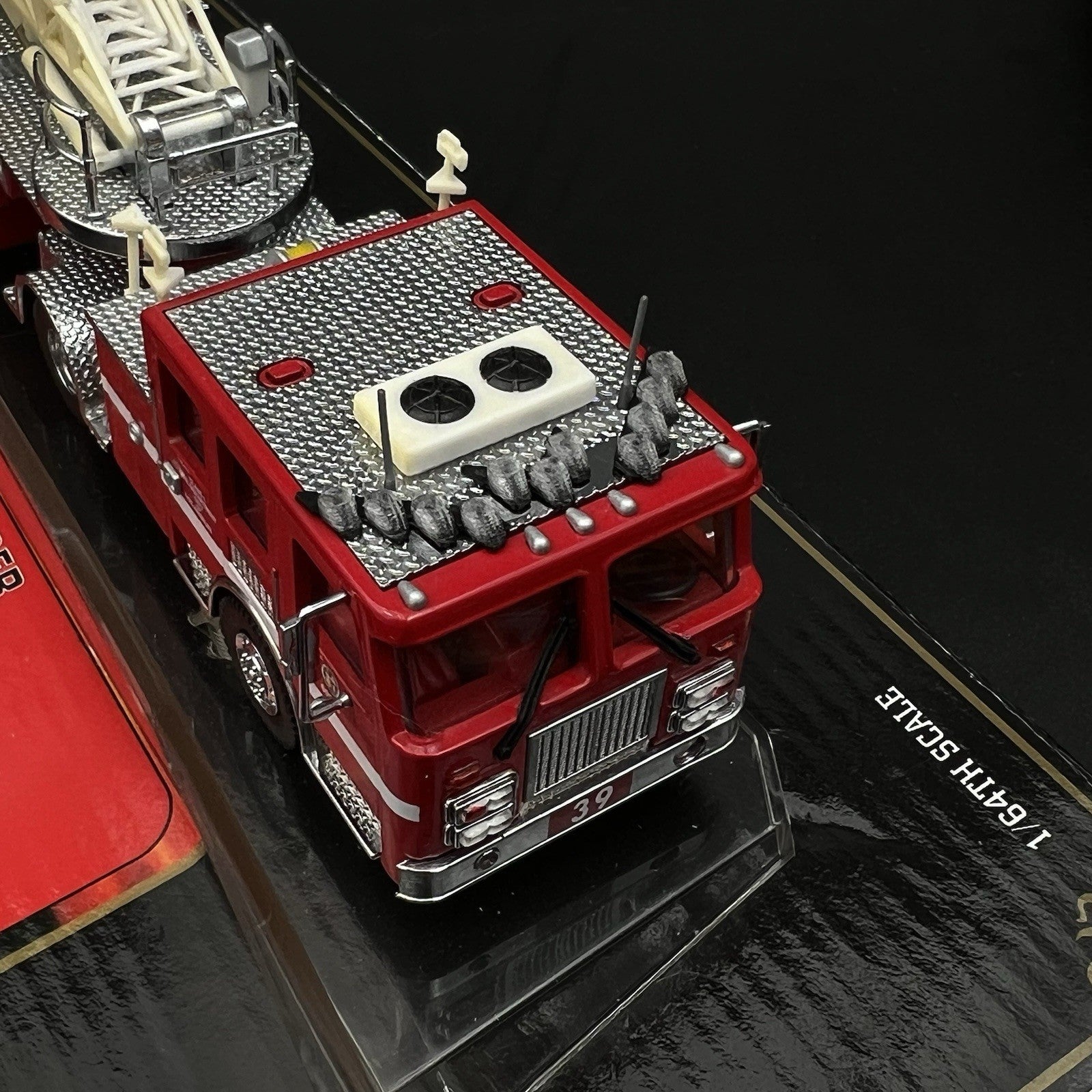 3 Pack 1/64 Clear Split Vector Lightbar Fire Truck Engine Ladder Code 3 Kitbash8