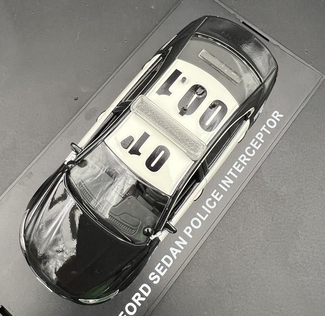2 Pack 1/43 Sedan Length Whelen LED Gray Top Lightbar O Scale Police Sheriff4
