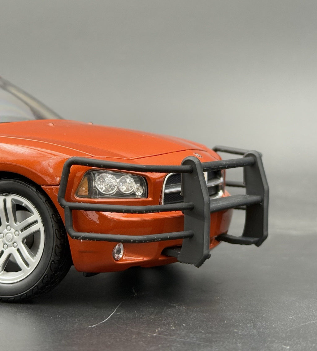 1/18 Go Rhino Wrap Around Push Bumper Pushbar Welly Dodge Charger Police 18516