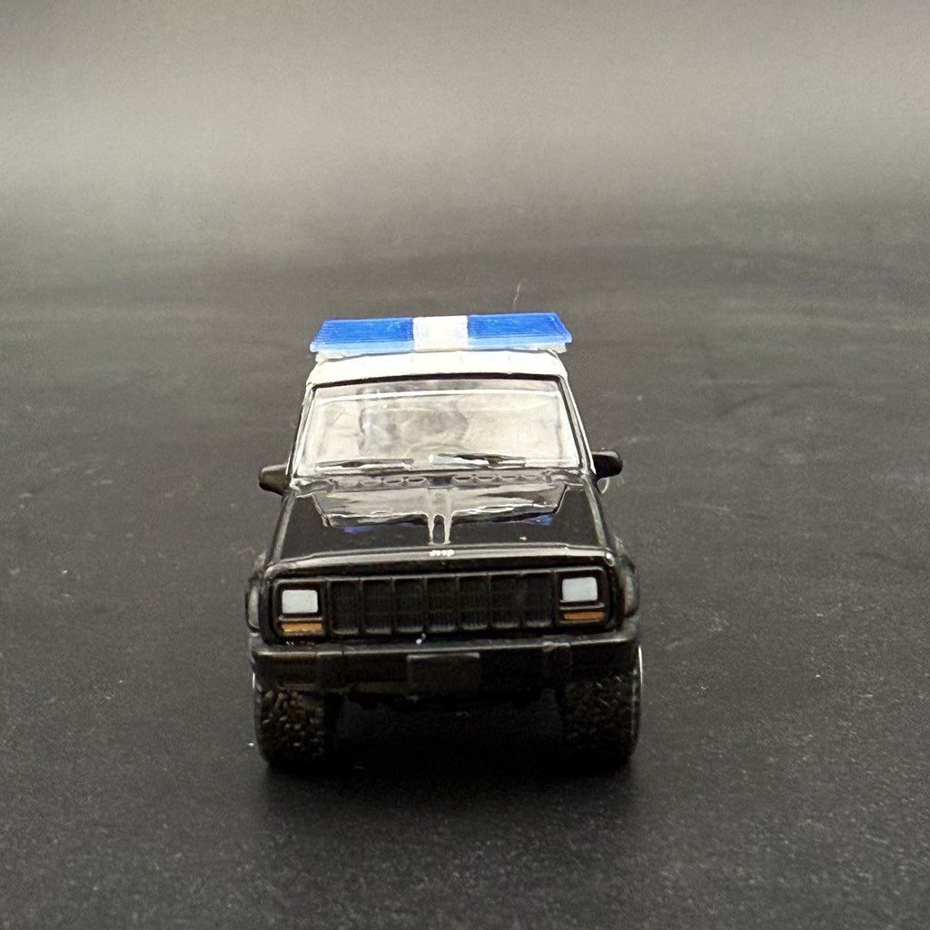 2 Pack 1/64 Code 3 LP6000 Clear + Blue Lightbar Greenlight Police Fire SUV7