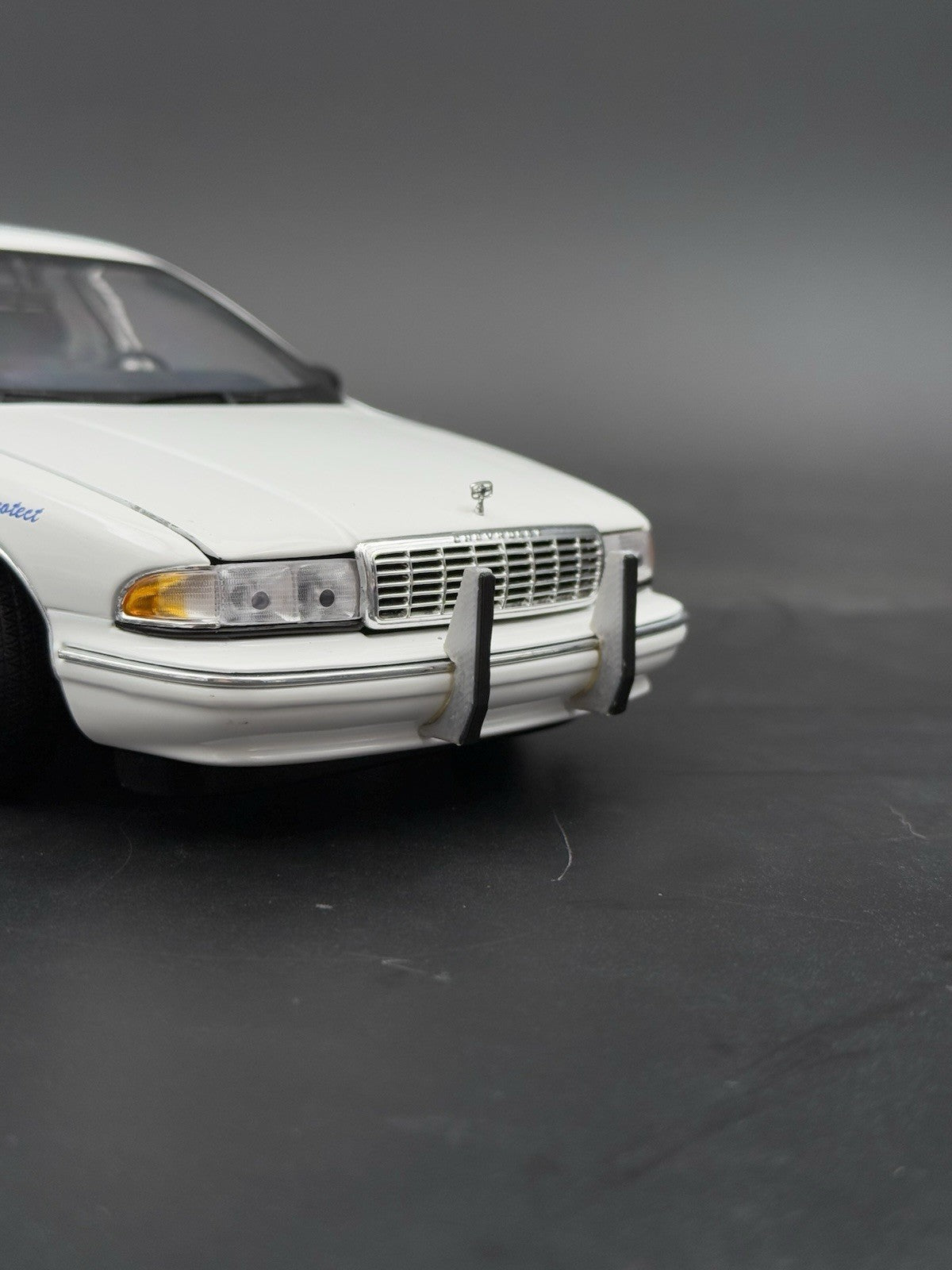1/18 Vintage Push Bumper Guard For UT Chevrolet Caprice Police Car9