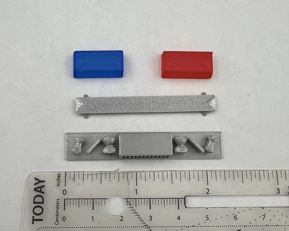 1/24 25 Blue Red California Twinsonic Lightbar Police Sheriff Highway Patrol13