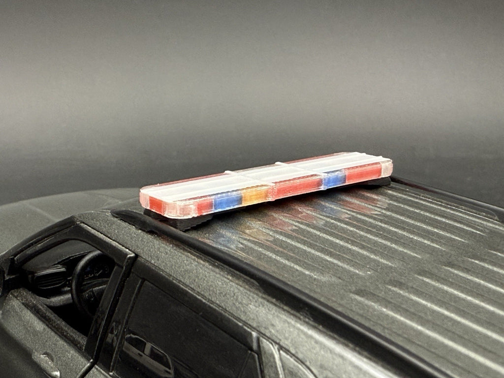 1/24 25 27 LED Ready Whelen Liberty II NYSP New York State Police Lightbar3