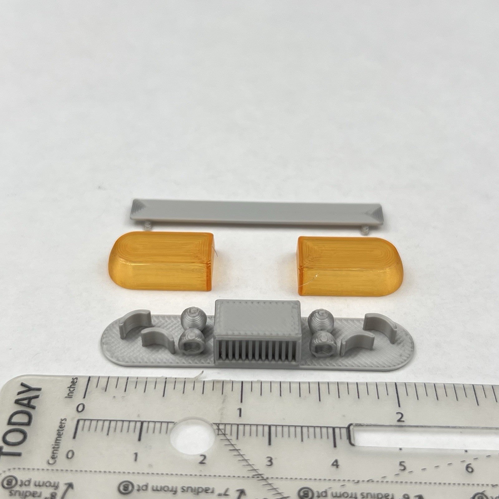 1/24 1/25 Amber Yellow Whelen 80H 90H 8000 Lightbar Tow Work Truck Security13