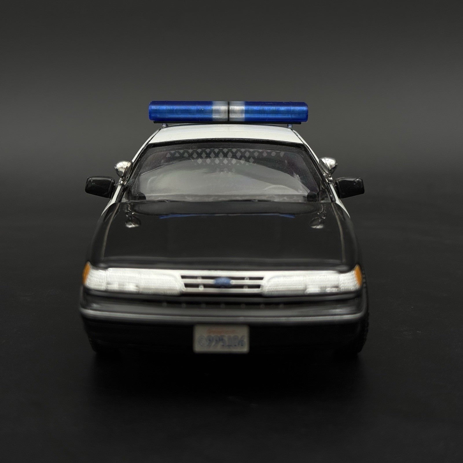 1/24 1/25 LED Ready AeroDynic Blue Clear Lightbar Police Sheriff State Trooper2