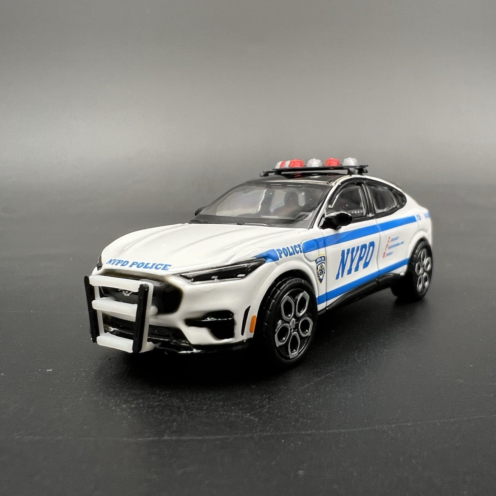 1/24 25 NYPD Style Push Bumper New York Police Sheriff Highway Patrol Pushbar12