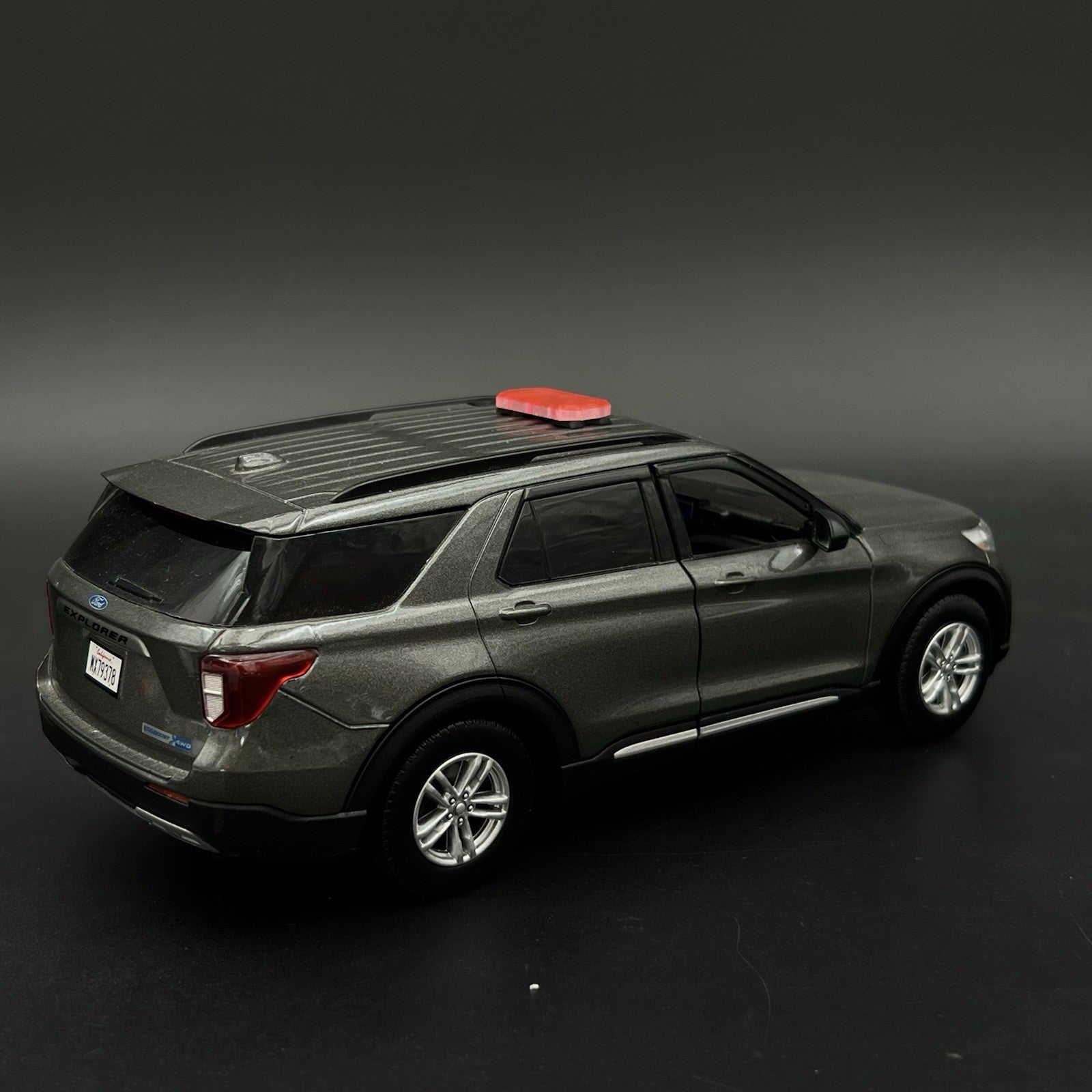 2 Pack 1/24 25 Mini Code 3 2700 Lightbar Red Top Cover Police Sheriff Fire13