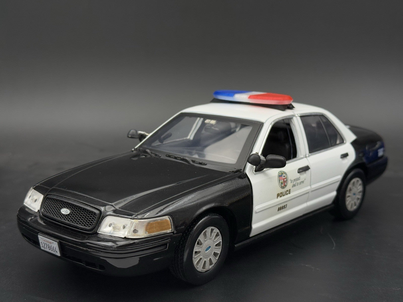 1/18 PCB Ready Blue Clear Red Federal Signal Arjent Lightbar Police 1804PCB BR4