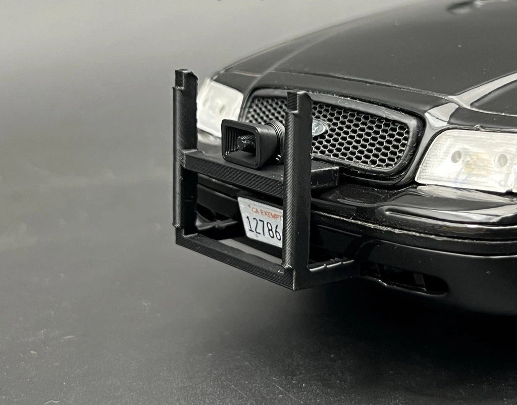 2-pack 1/64 Scale CHP Push Bumper Crown Vic California Highway Patrol 64550