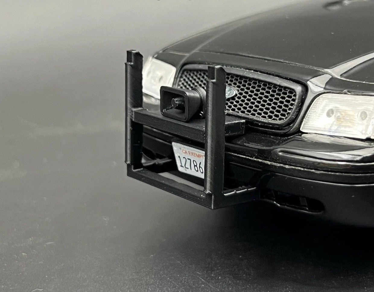 2-pack 1/64 Scale CHP Push Bumper Crown Vic California Highway Patrol 64550