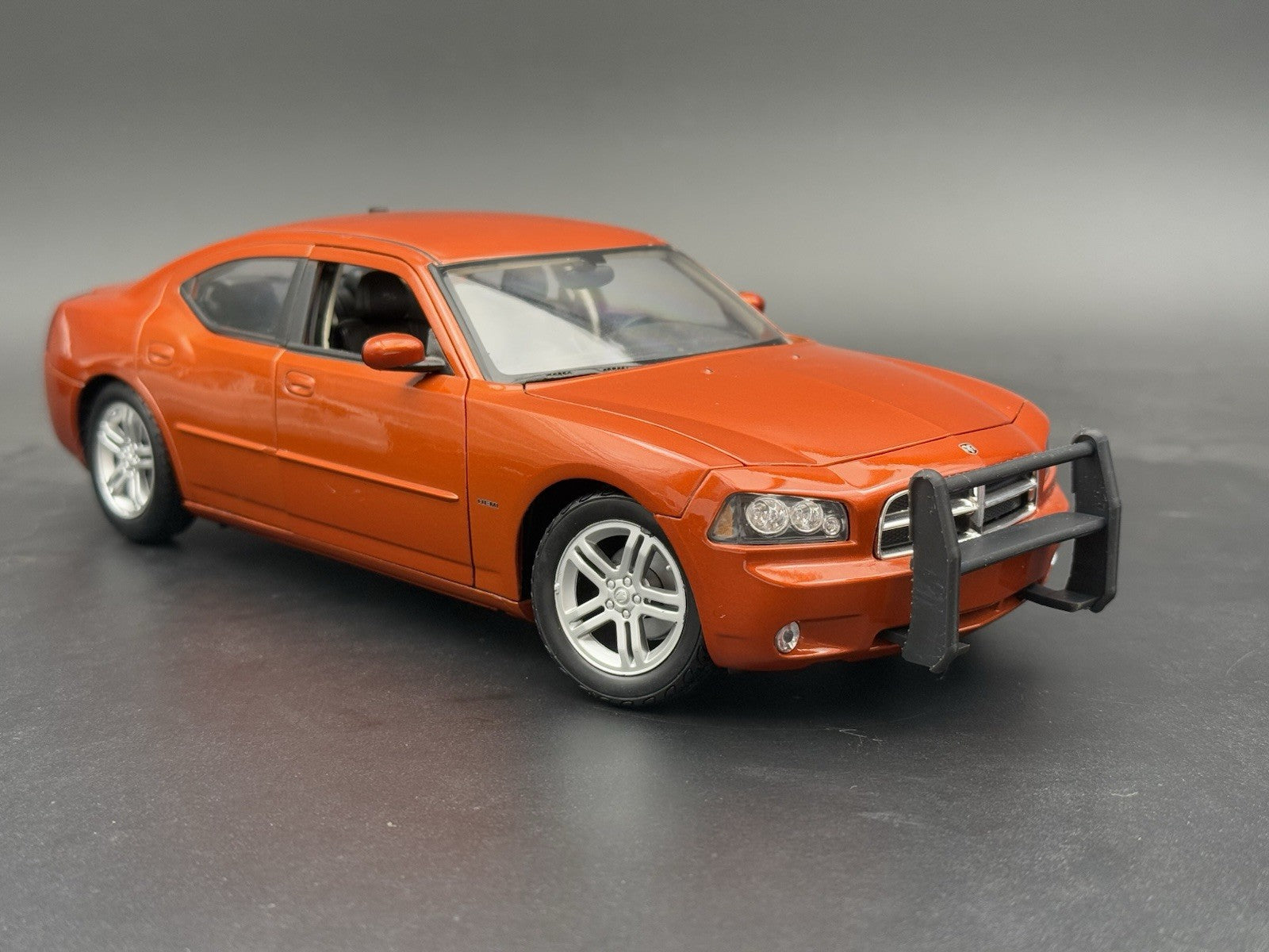 1/18 Go Rhino Push Bumper Pushbar For Welly Dodge Charger Police 18529