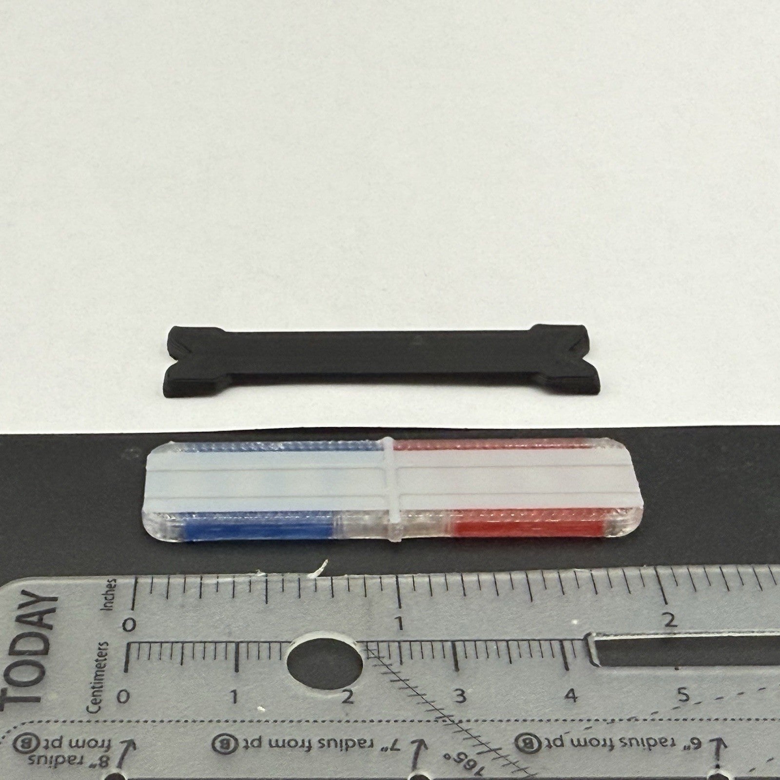 1/24 25 27 LED Ready Whelen Liberty II Blue Red Police Lightbar 2449BR222