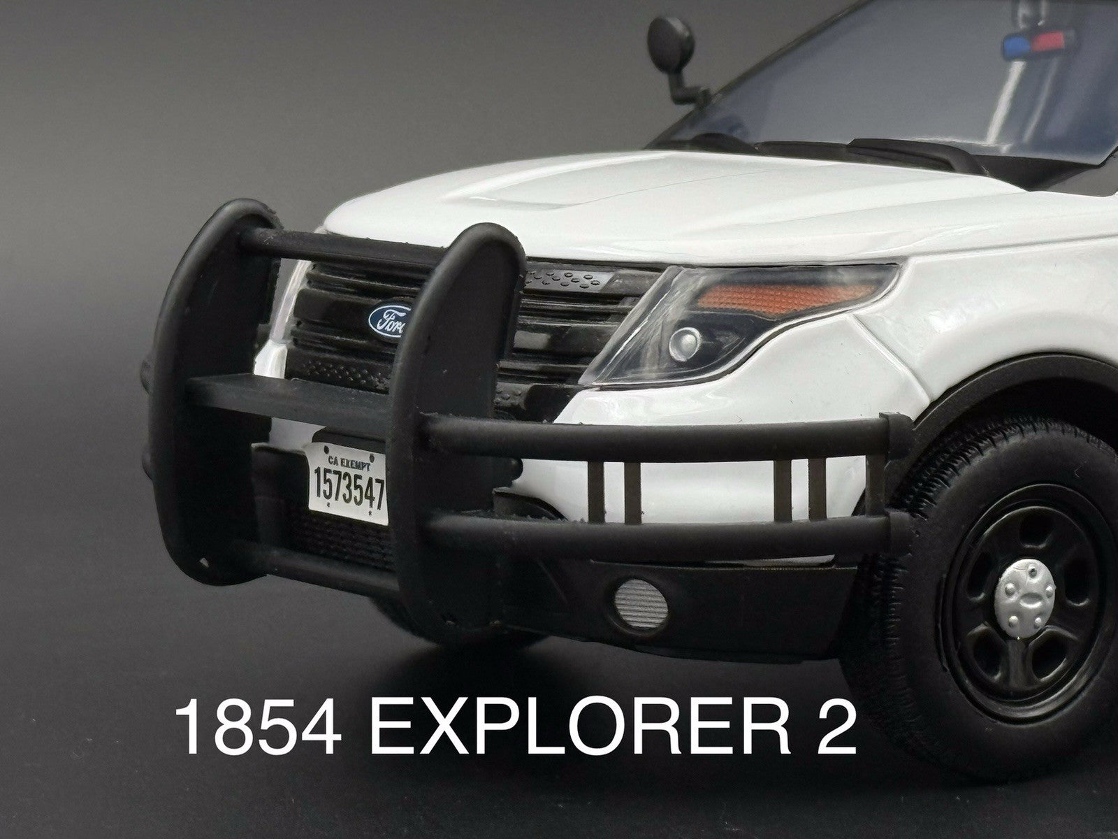 1/18 Setina Double Wrap Around Push Bumper Pushbar Motormax Explorer Police 18540