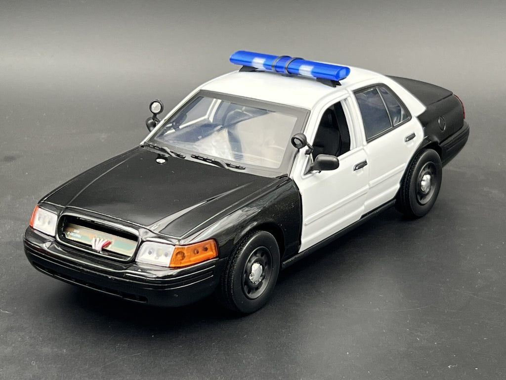 1/18 LED Ready Jetstrobe Jetstream Lightbar Blue Clear State Police Sheriff2
