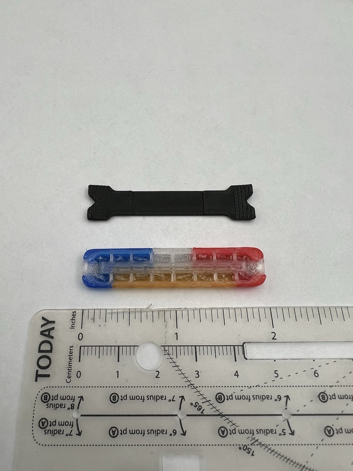 1/24 LED Ready Whelen Edge Lightbar Blue Red Amber Highway Patrol Police Sheriff2