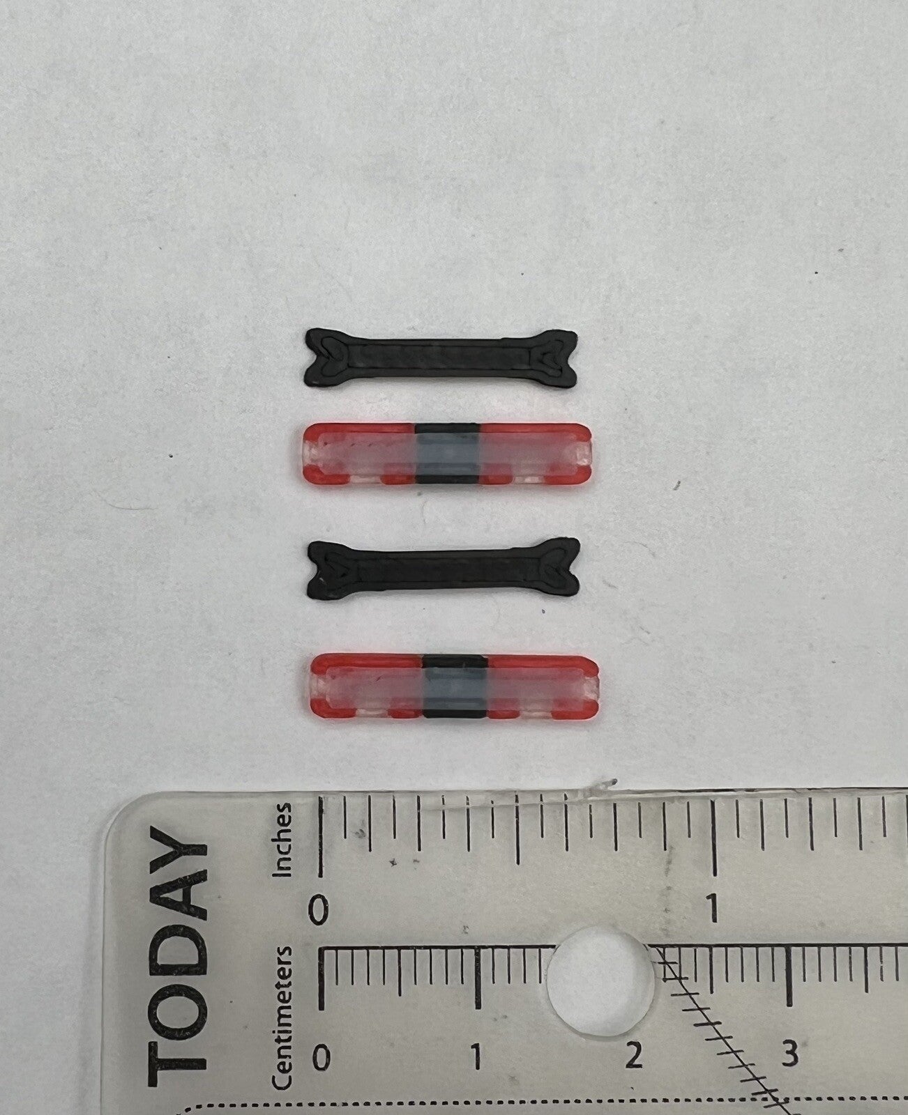 2-Pack 1/64 Whelen Edge Lightbar Red Fire EMS Police Sheriff Ambulance 6409R1