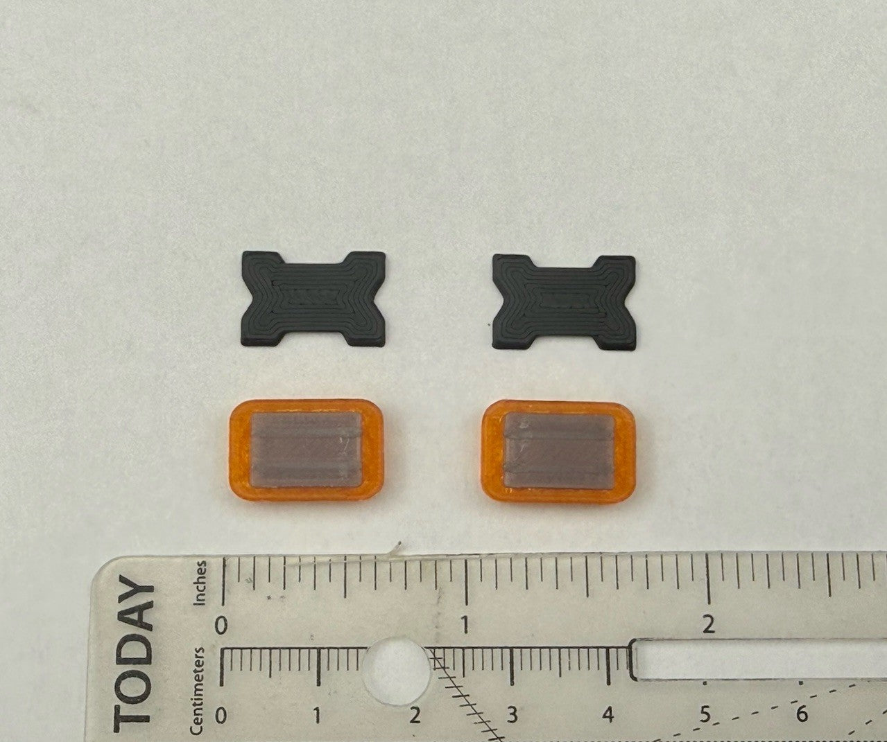 2-Pack 1/24 25 Scale Model Micro Whelen Edge Freedom Amber Lightbar 2408MICROA1