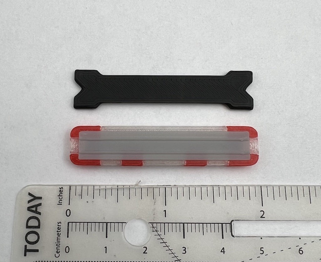 1/24 25 27 LED Ready Whelen Edge New York Suffolk Police Lightbar Red Clear1