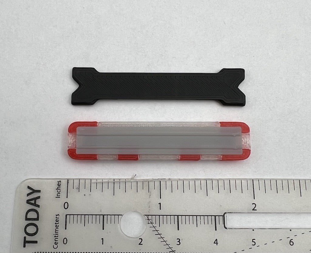1/24 25 27 LED Ready Whelen Edge New York Suffolk Police Lightbar Red Clear1