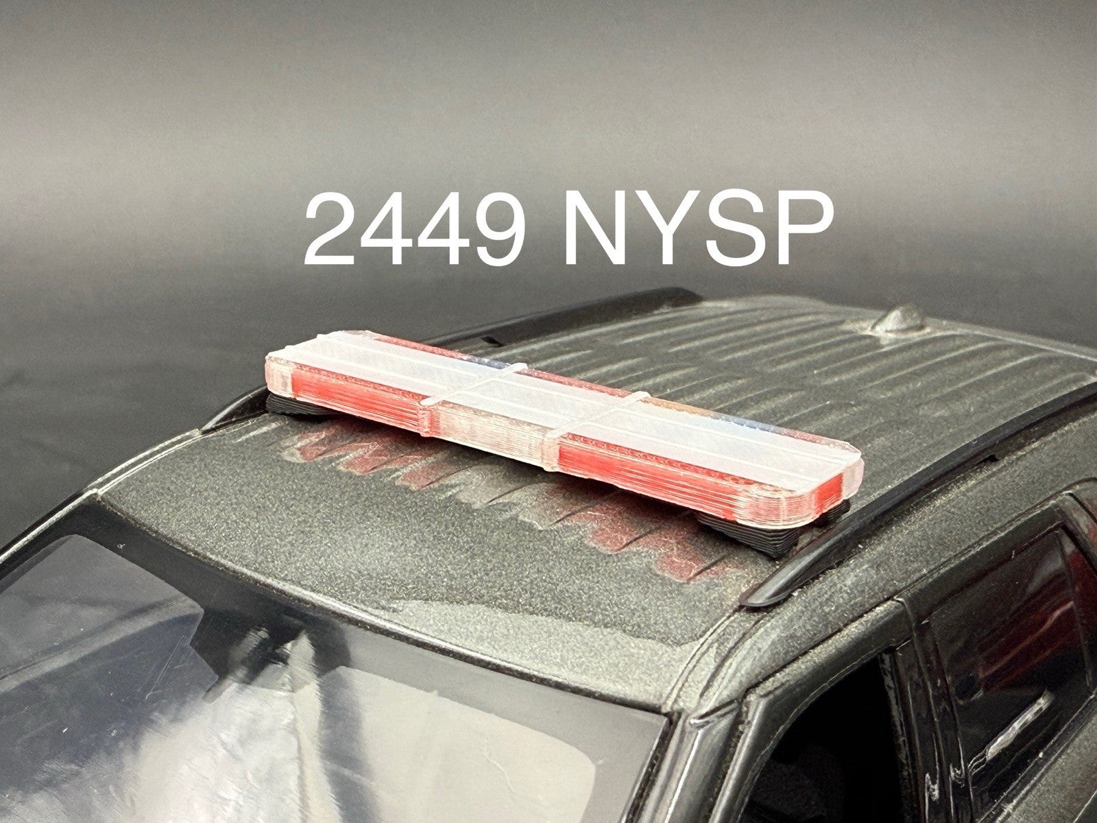1/24 25 27 LED Ready Whelen Liberty II NYSP New York State Police Lightbar0