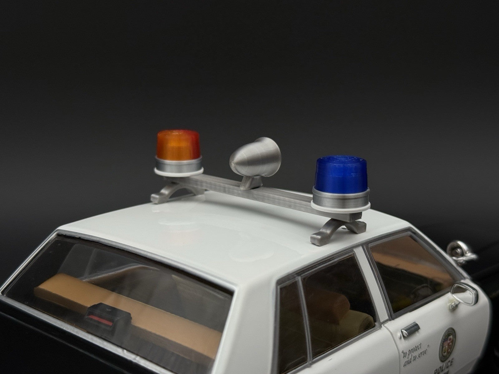 1/18 California 184 Visibar CT-1 Blue Red Amber Beacon Speaker Lightbar 1850SCA9