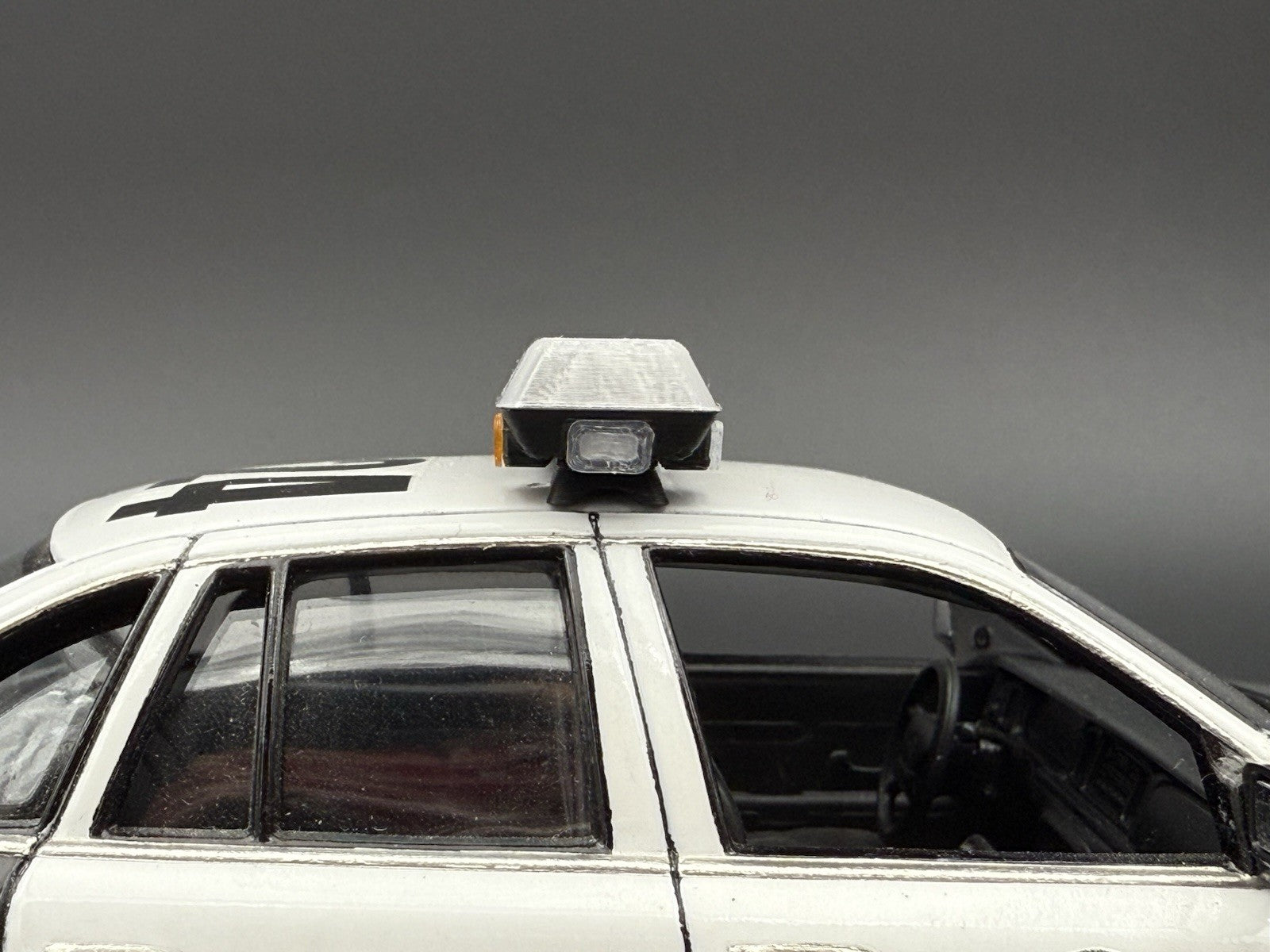 1/24 25 Scale Clear Chrome Streethawk Lightbar Police 246410