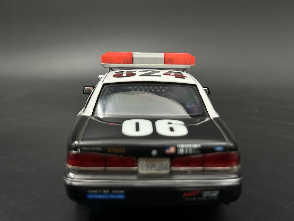 1/24 1/25 Red Smith Wesson 8780 8880 8980 Lightbar Police Sheriff Fire 2441R11