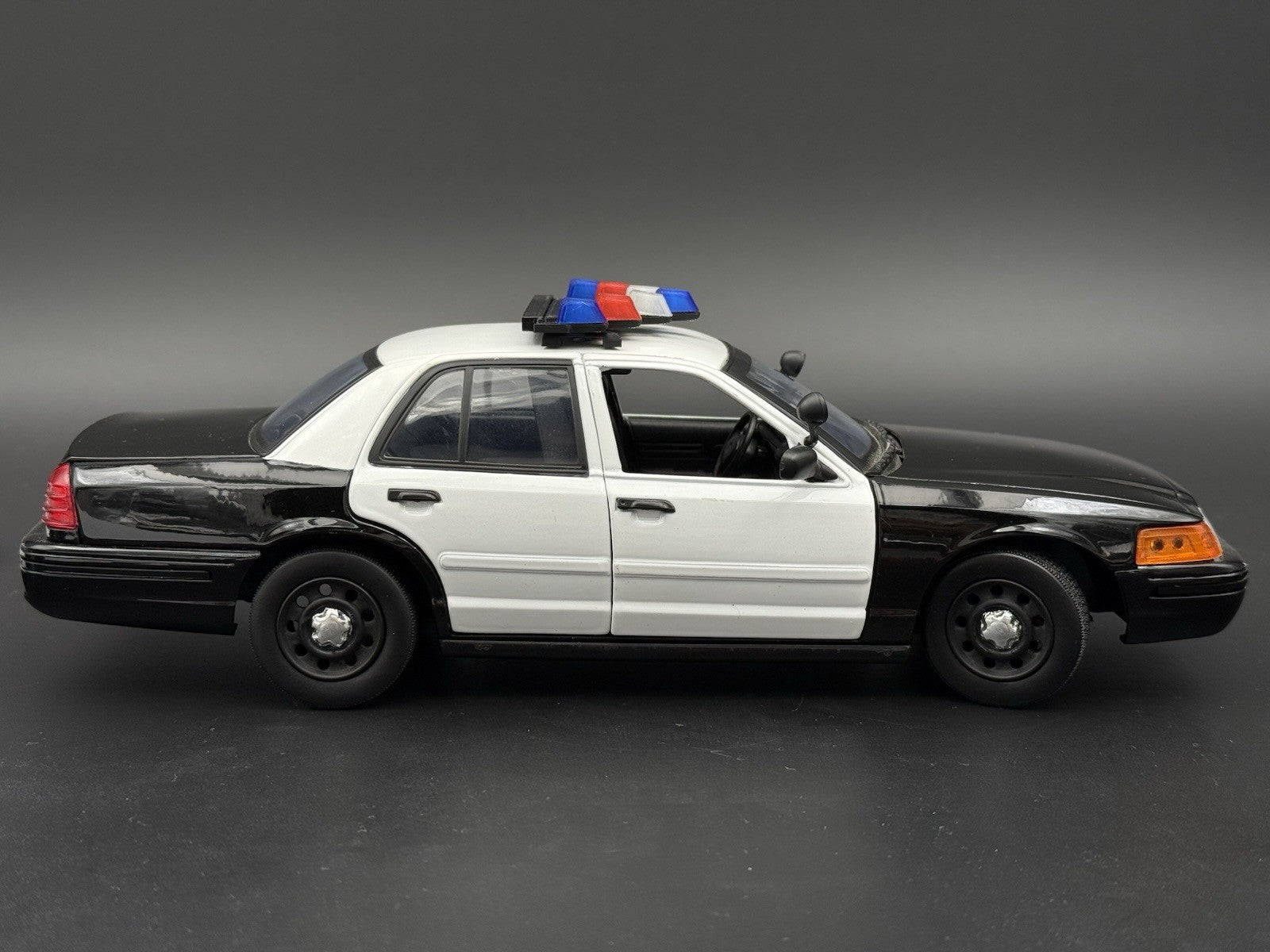 1/18 Scale Model LED Ready Blue Red Federal Vector Lightbar Police Car 1837 BR47