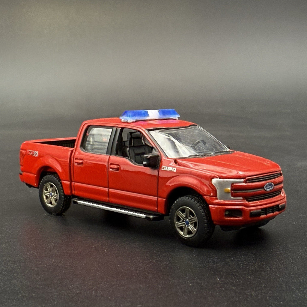 2 Pack 1/64 Code 3 LP6000 Clear + Blue Lightbar Greenlight Police Fire SUV9