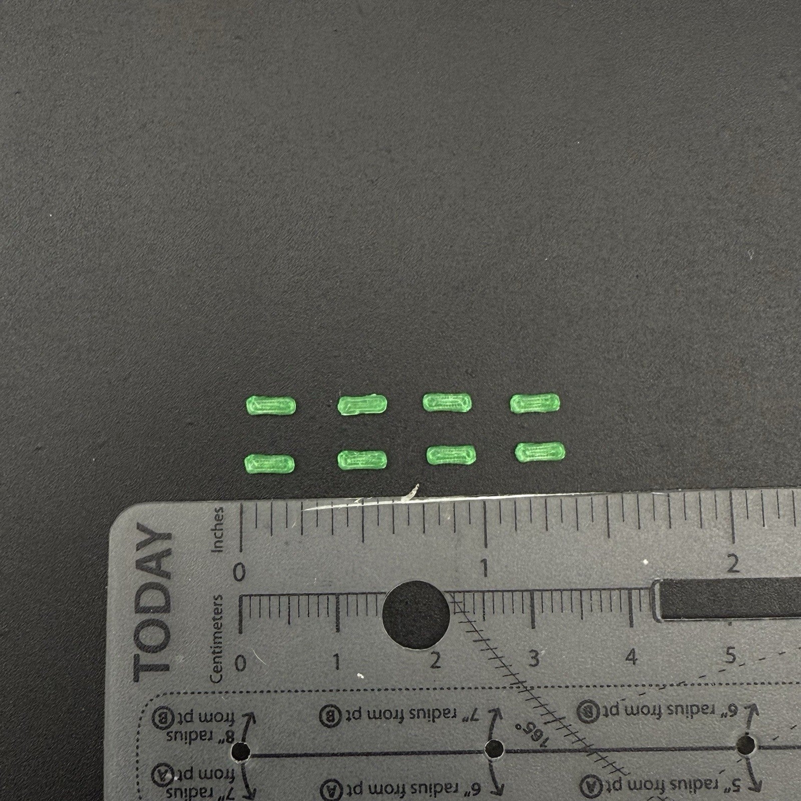 8 Pack 1/87 HO Green Whelen Responder LP Lightbar Fire Ambulance Command Post3