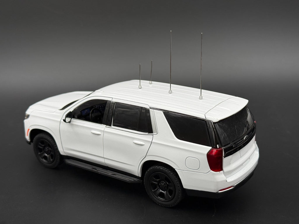 4-Pack 1/18 1/24 Scale Model Metal Antenna For Model Police Cars 1801S5