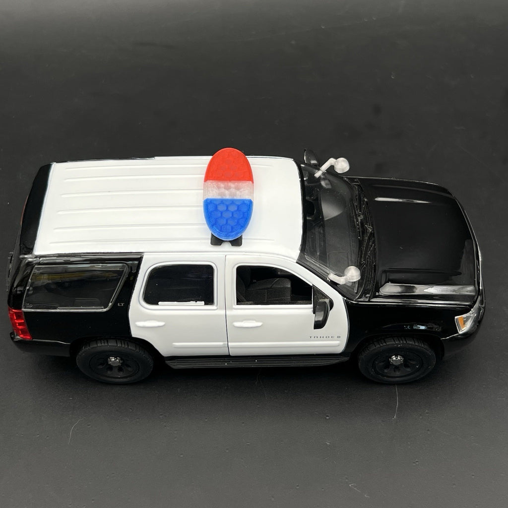 1/24 25 PCB Ready Blue Red Federal Signal Arjent Lightbar Police Sheriff SUV8