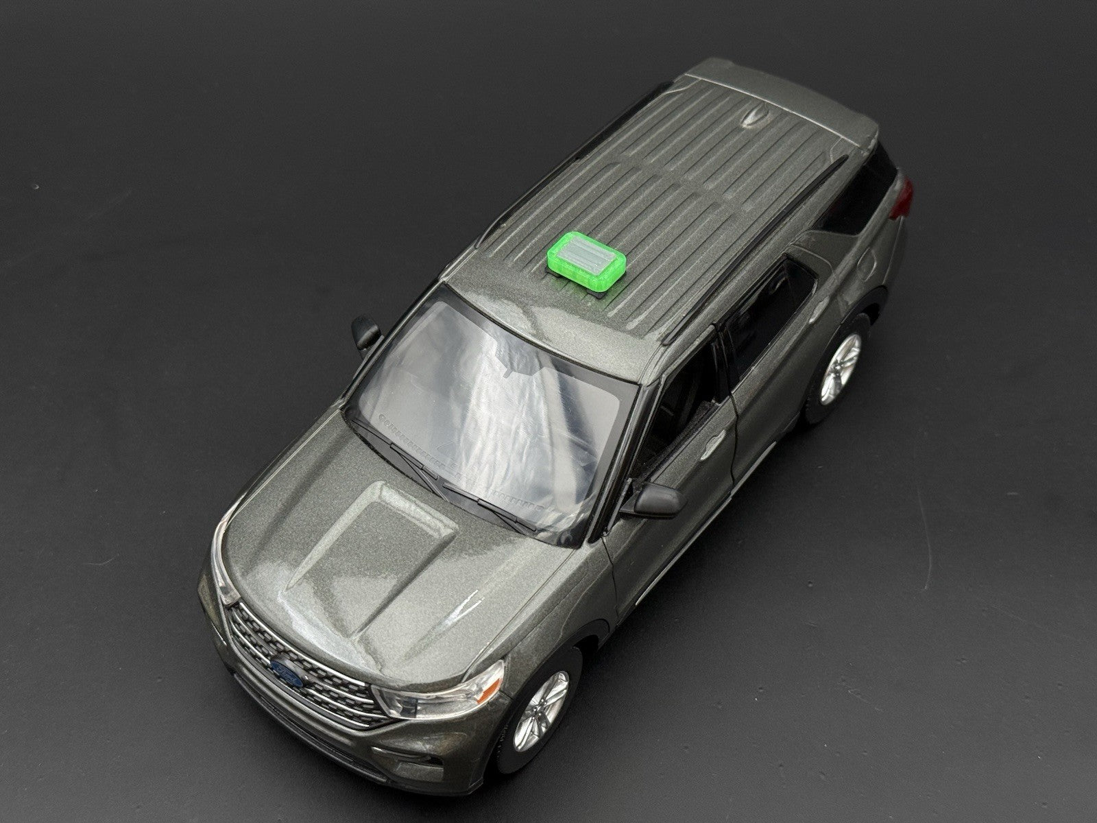 2-Pack 1/24 25 Scale Model Micro Whelen Edge Freedom Green Lightbar 2408MicroG4
