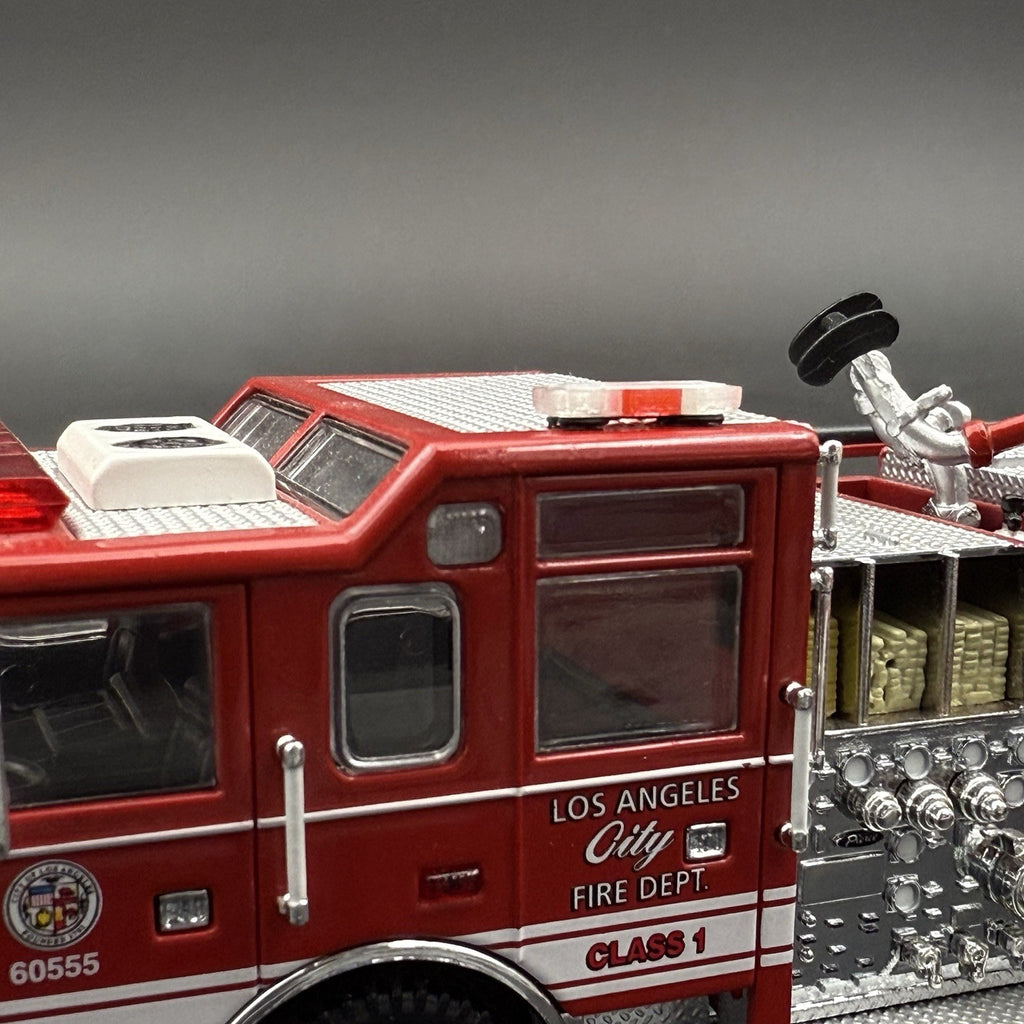 2 Pack 1/64 Mini Whelen Edge Clear Red Clear Lightbar Gray Top Police Fire EMS7