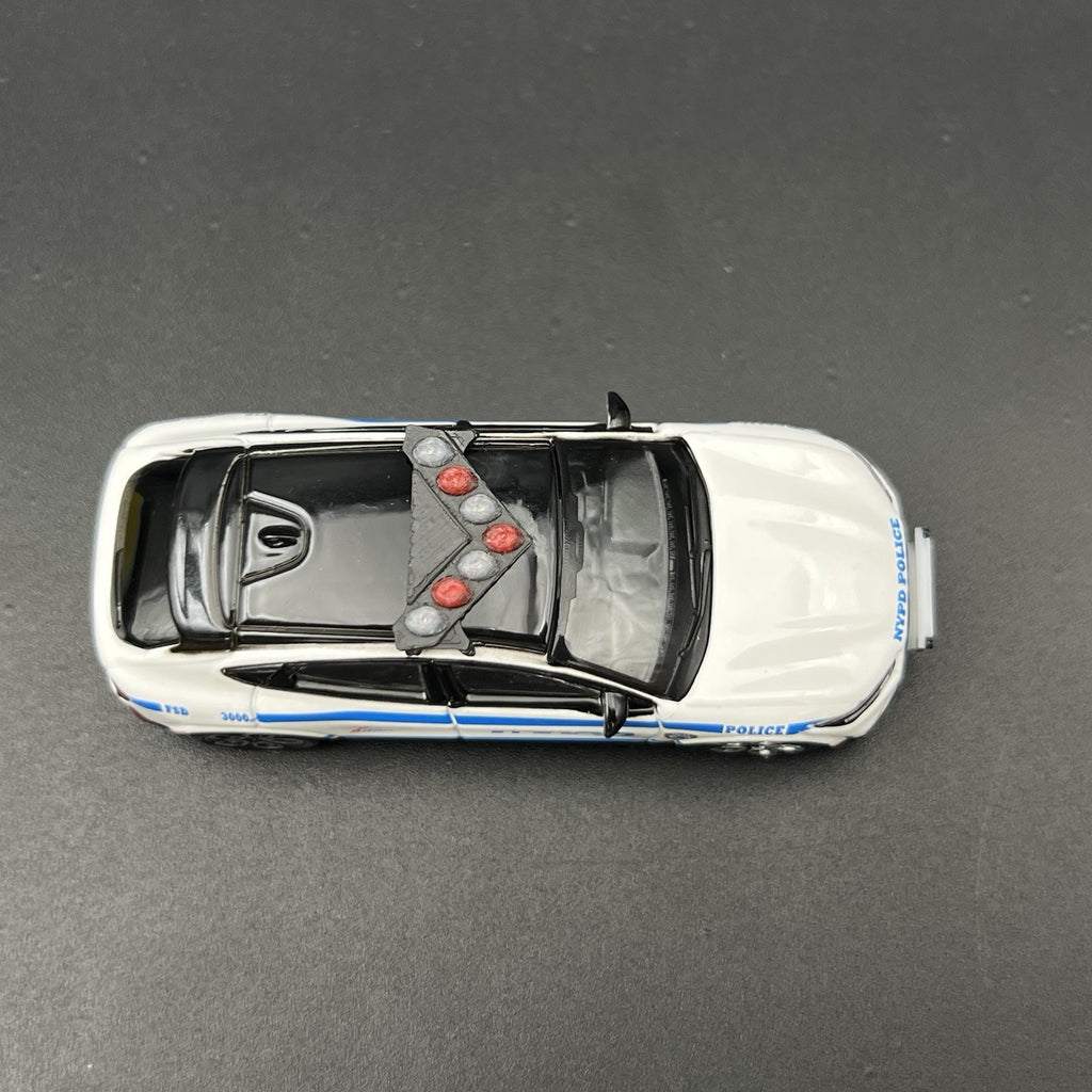 2 Pack 1/64 NYPD Style Push Bumper New York Police Sheriff Highway Patrol5