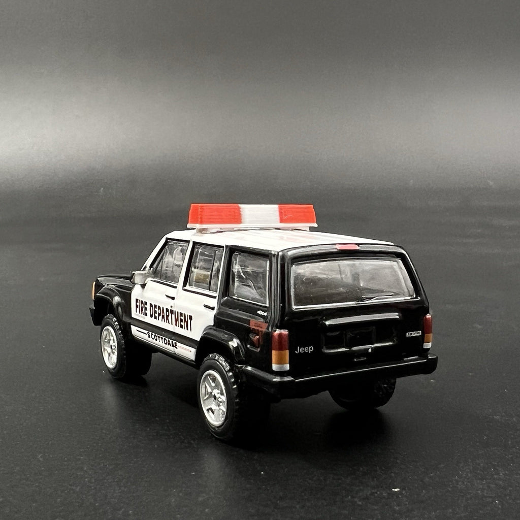 2 Pack 1/64 Red Federal Signal Twinsonic Lightbar Greenlight Police Sheriff Fire4