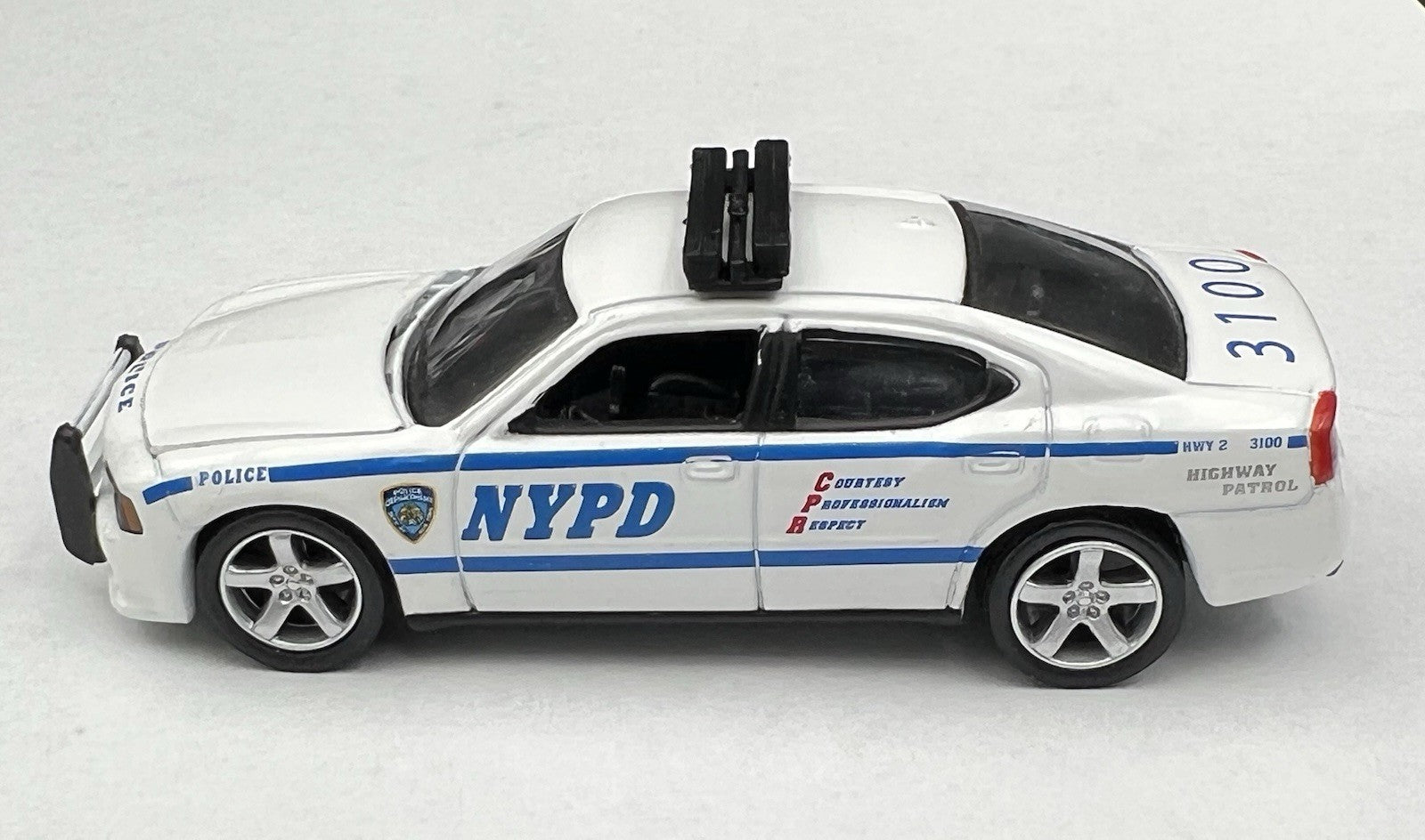 1/64 NYSP (Down) High Riser Lightbar New York State Police Highway Patrol13
