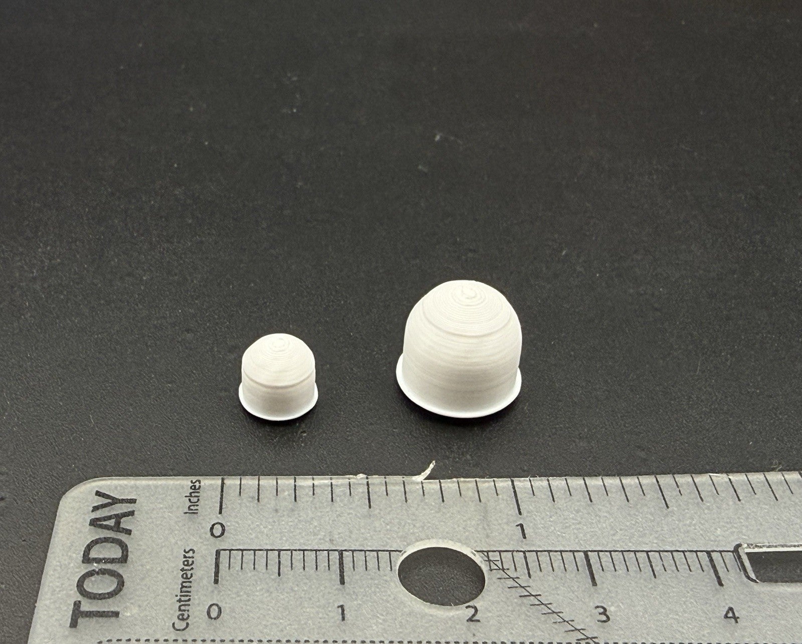 2-Pack 1/64 Scale Model Satellite TV Antenna RV Command Post 6454 WHITE4